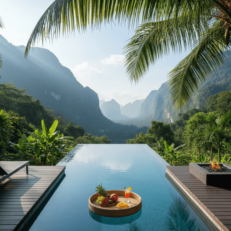 il fascino delle piscine a sfioro